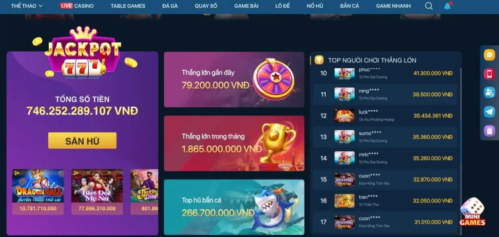 Các phương thức nạp tiền trên cado888 app